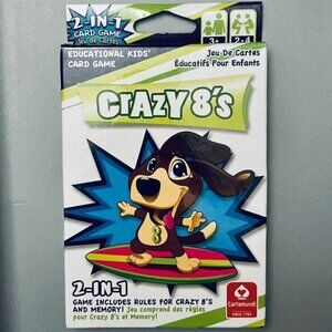 💖3/$15💖 2-In-1 Card Game Crazy 8s/Memory Playing Cards